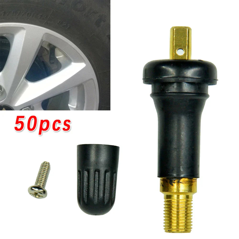 50pcs TPMS Tire Pressure Sensor Valve Stem Car