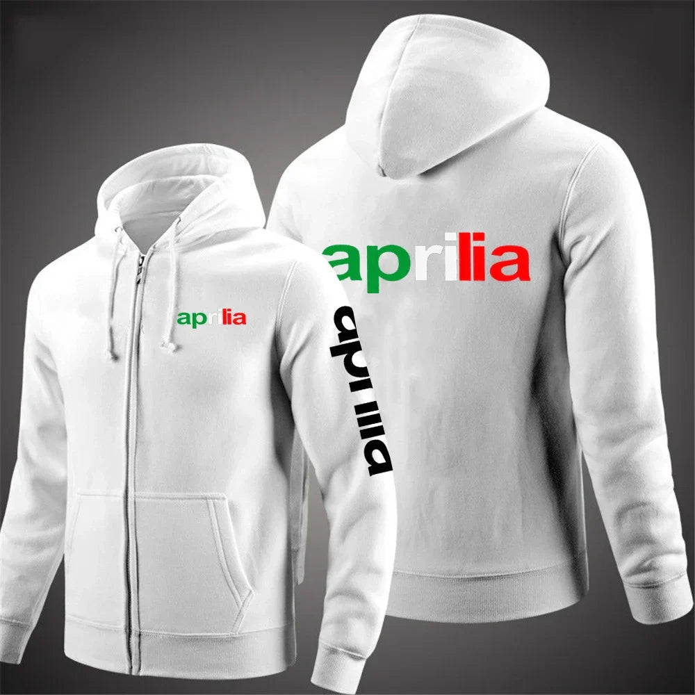 Motorcycle Aprilia Spring Autumn 2024 Custom Cardigan Tops