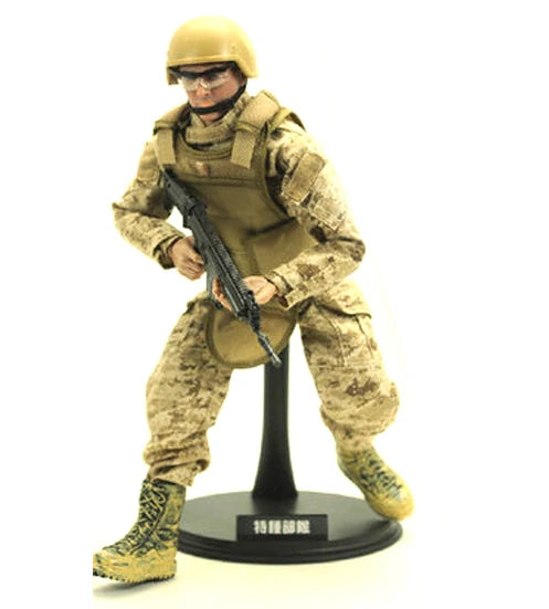 10Pcs Black 1/6 Scale 12inch Action Figures Dolls