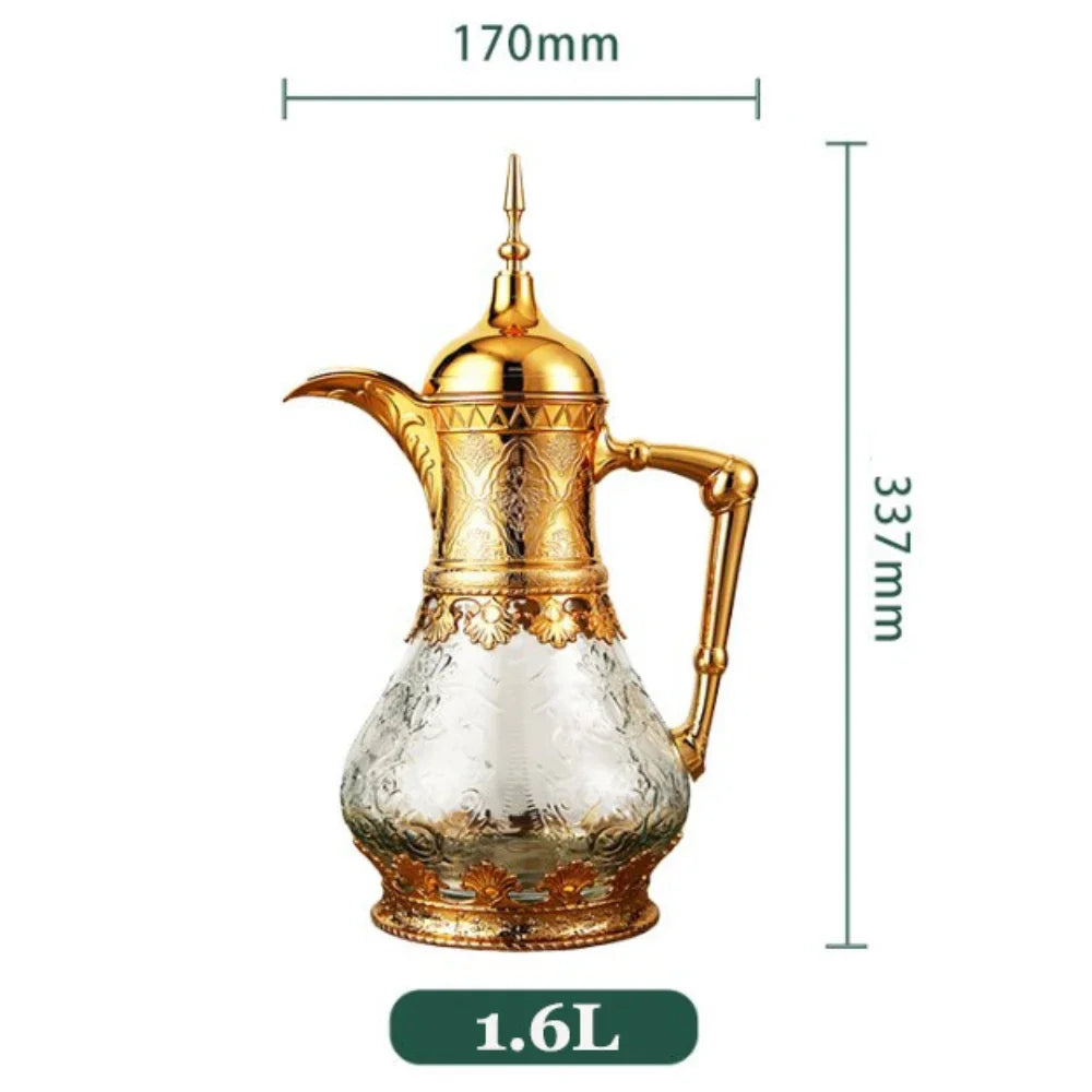 1.6L Arabic Style Coffee Pot Juice Tea Kettle