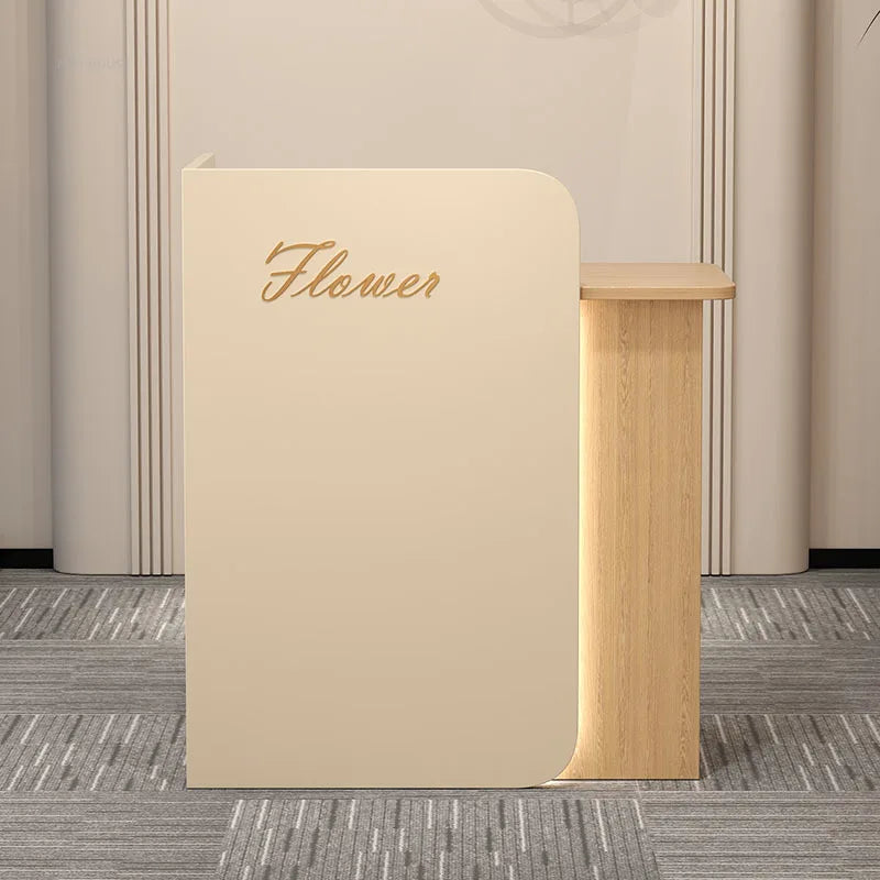 Fashion Coffee Shop Hotel Reception Desks Simple Cash