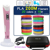 Creative 3D Printing Pen for Kids - LCD