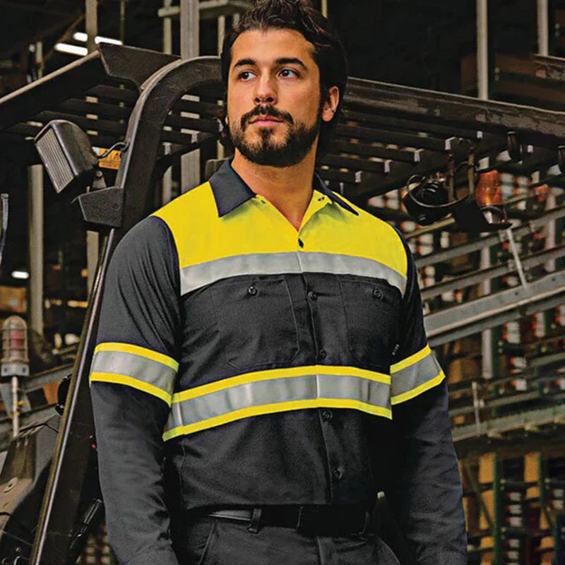 Size S-4XL Summer Outdoor Work Shirts with High
