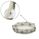 10 Inches Tambourine Adjustable Solid Wooden Panel Hand