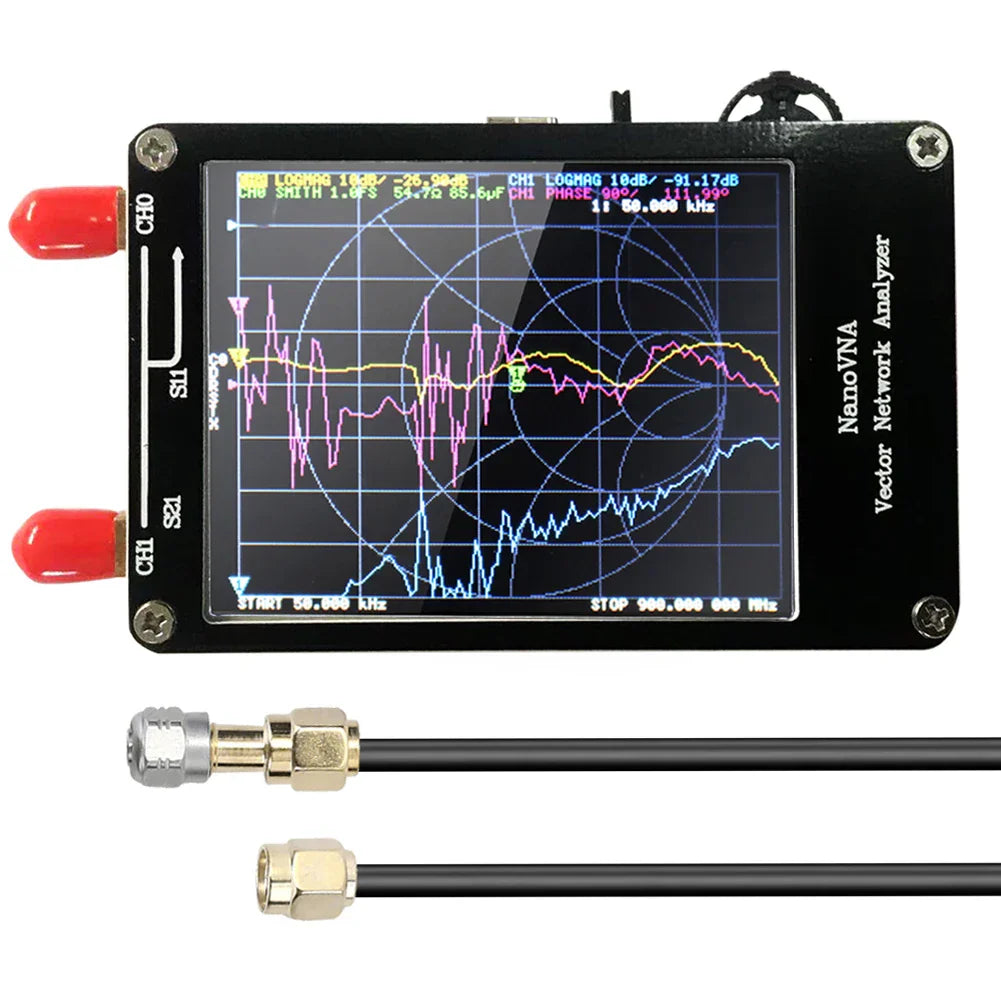 NanoVNA Vector Network Analyzer 50KHz-900MHz Standing Waves Shortwave