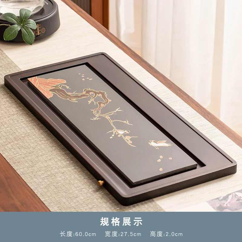 Kitchen Gadget Tea Tray Wood Coffeeware Teaware Office