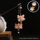 Antique Luminous Hair Sticks Chinese Hanfu Hair Accessories