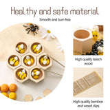 Montessori Honeycomb Wooden Toys Bee Educational Toys Assemble