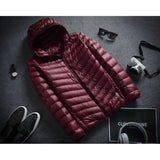 Winter Ultra Lightweight Down Jacket Men's Fashion Short