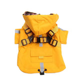 Dog Cat Raincoat Jacket Traction&Reflective Design Pet Puppy