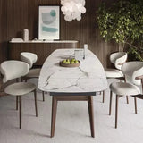 Nordic Dining Chairs Fashionable Simple Cloth Art Dining