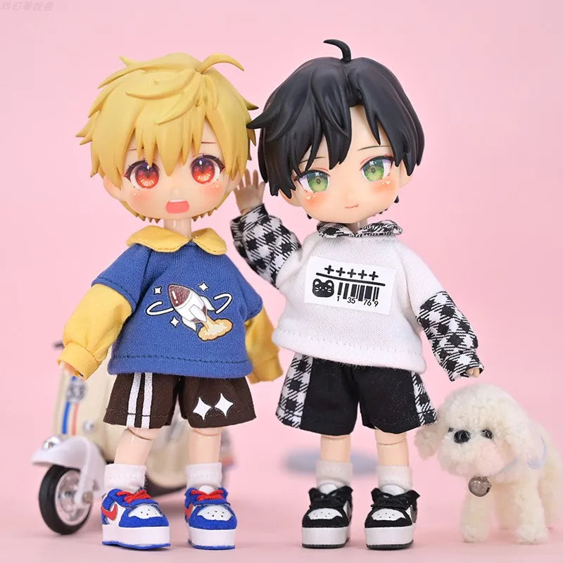 New Ob11 Doll Suki Sweater + Shorts Doll