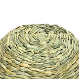 Foldable Straw Woven Rabbit Cages Pets Hamster Guinea