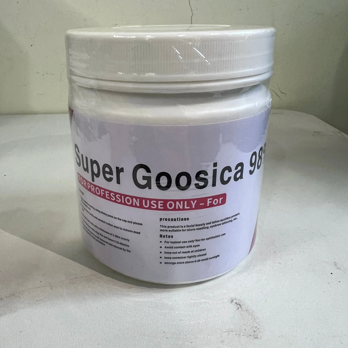 Original NEW 98% Super Goosica Tattoo Cream 500g