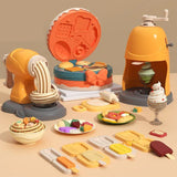 3D Plasticine Mold Modeling Clay Ice Cream Color