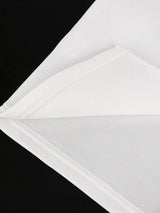 White Skirts Plus Size 4XL High Waist Knee