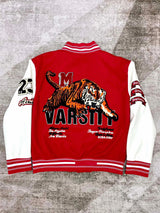 Mens Baseball Jacket New Cool Vibrant Patchwork Color