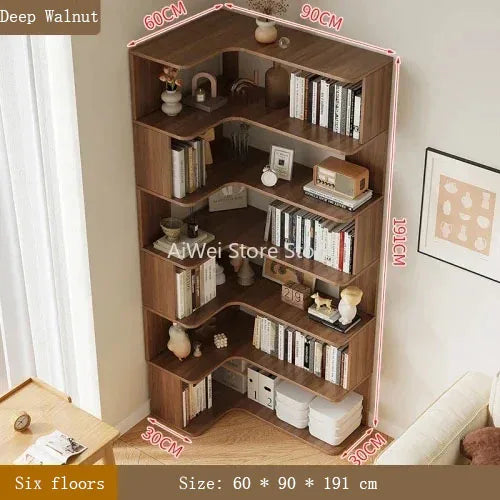 Storage Organizer Bookcases Shelves Magazine Wall Mainstays Racks