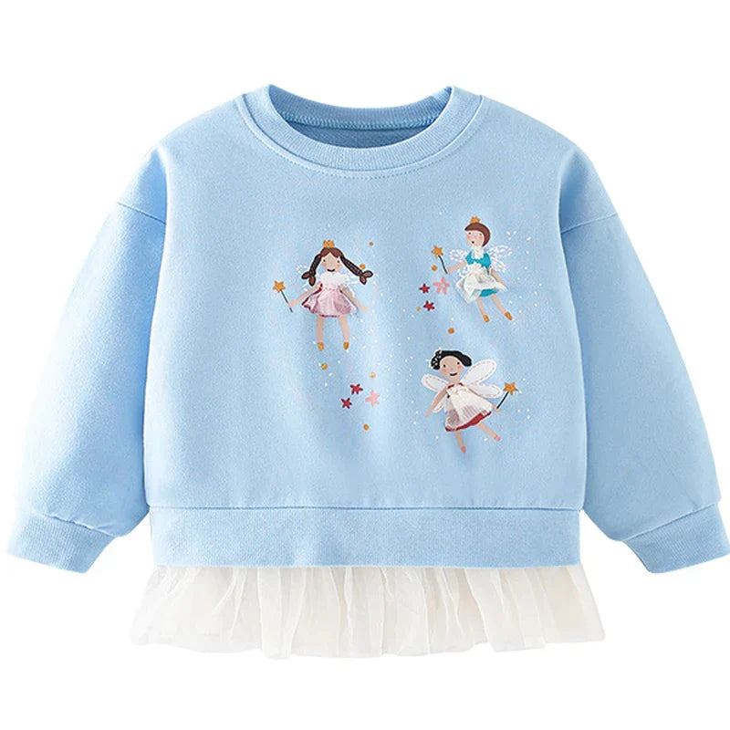 Little maven 2023 Autumn Kids Clothes Girls Sweatshirt