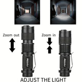 Swivel U Ring Flashlight Work Backpack Lamp Outdoor