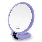 Magnifying Handheld Mirror ,Travel Folding Hand Held Mirror,Double