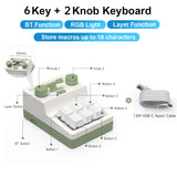 Programming Macro Custom Knob Keyboard RGB 3 Key