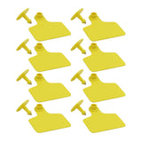 100 Pcs Digital Signage Cattle Ear Tag Animal