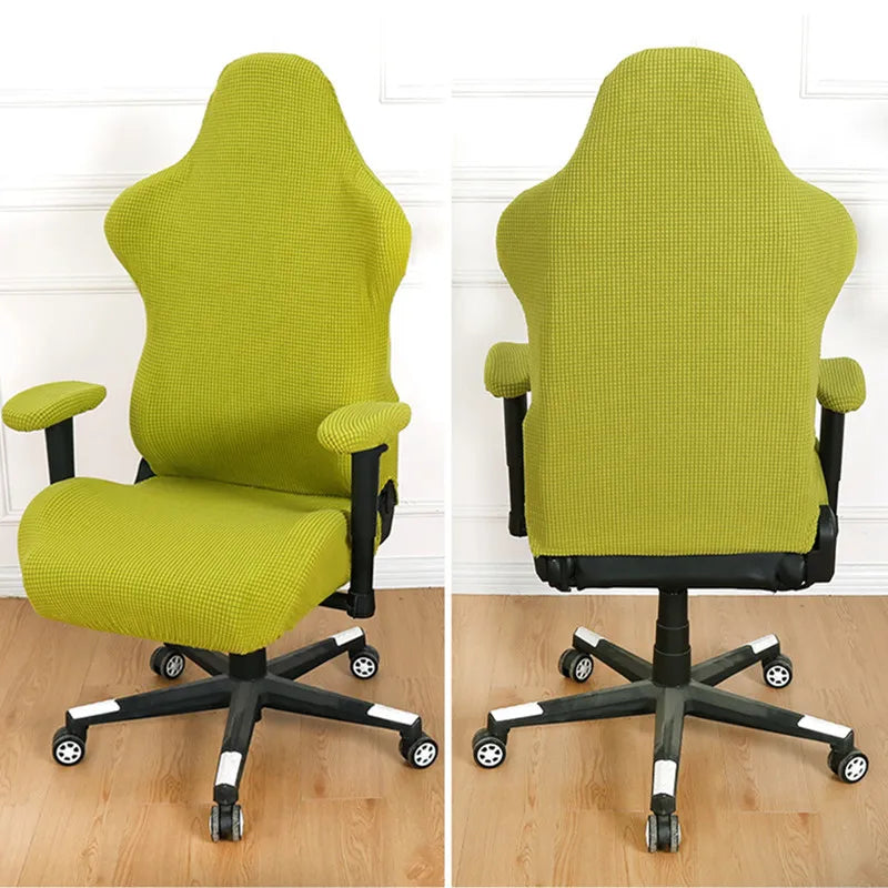 4Pcs/set Corn Velvet Office Gaming Chair Covers Home