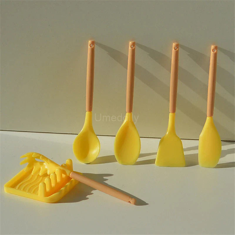 1/6 Dollhouse Miniature Kitchen Mini Frying Pan Soup