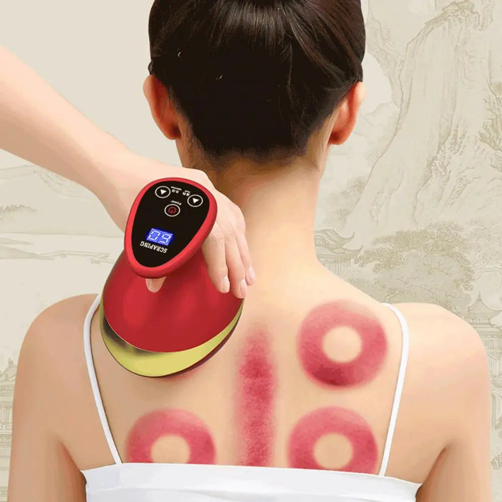 Electric Scraping Instrument Usb Rechargeable Electric Massager with