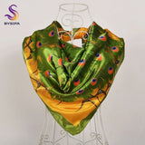 BYSIFA| Fall Winter Elegant Floral Design Scarves Shawls