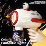 Children Bubble Gun Toy Astronaut Fully Automatic Bubble