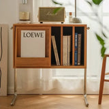 Nordic Real Wood Sofa Book Organizer Movable Edge