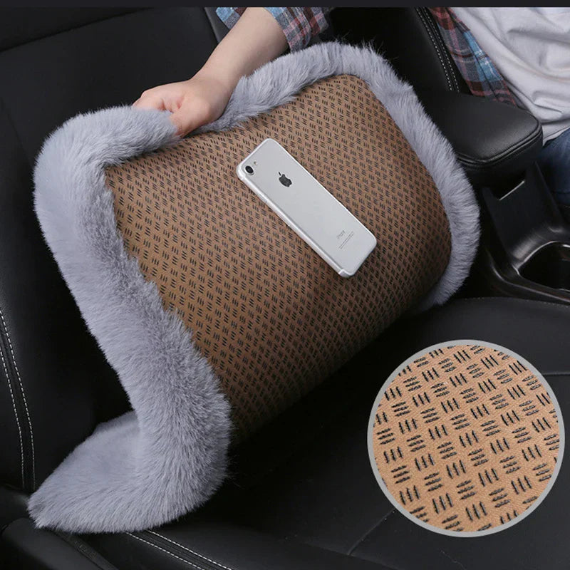 Car Seat Covers Wool Fur Capes for Cars