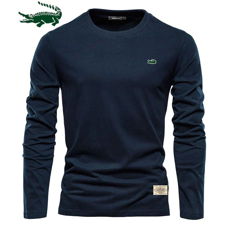 2023 Cotton Long Sleeve T Shirt For Men