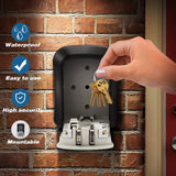 Wall Mount Key Lock Box 4 Digit Password