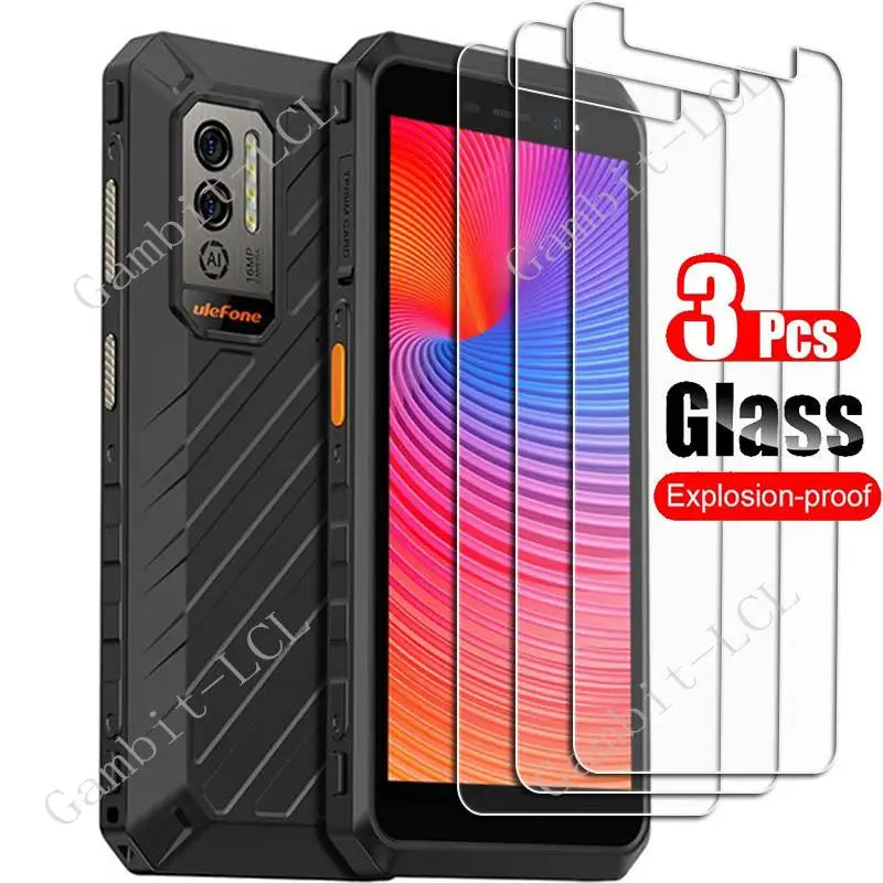 3PCS 9H HD Tempered Glass For Ulefone Power