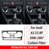 For Audi A3 S3 8P 2006 2007 Carbon