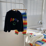 2024 Winter Children Girls 2PCS Clothes Set Cotton