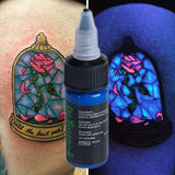 UV Tattoo Inks Pigment 8 Colors Professional Semi-Permanent