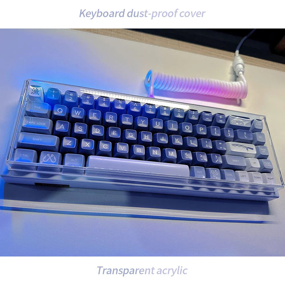 Acrylic Dust Cover for Keyboard Waterproof Dustproof Anti