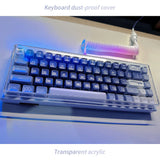 Acrylic Dust Cover for Keyboard Waterproof Dustproof Anti