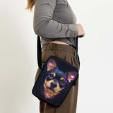 Custom Your Image Name Logo Messenger Bag Women