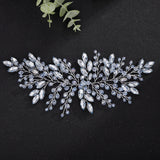 Wedding Rhinestone Red Jewelry Hairstyles Headpiece Black Headdress