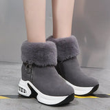 Winter Women Warm Sneakers Platform Snow Boots 2022