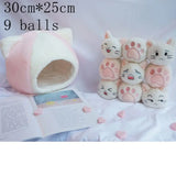 New Kawaii Animal Balls Pudding Candy Bag Pillow