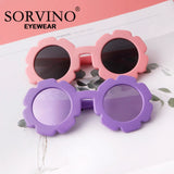 SORVINO Vintage Kids Sunglasses Child Sun Glasses Round