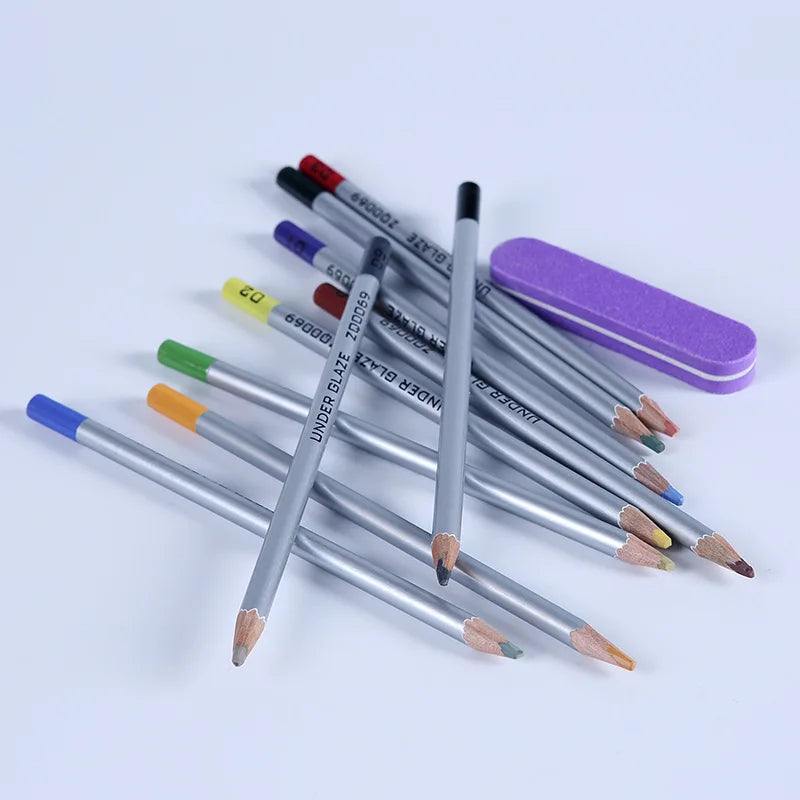 Pottery Underglaze Color Pencil 10 Colors Optional High