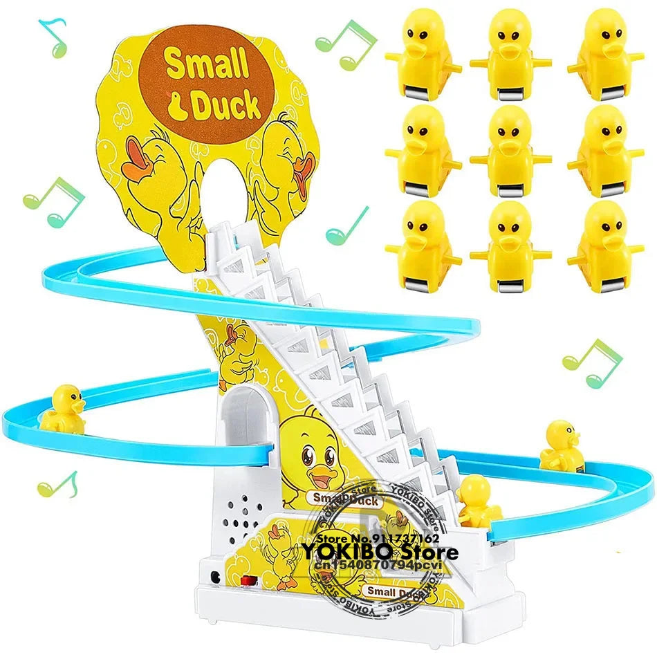 Baby Toys Electric Duck Track Slide Toys Boys