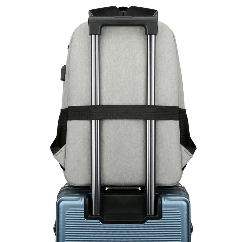 Business Computer Backpack with USB Charging Port Men's